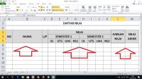 Cara Membuat Tabel di Excel