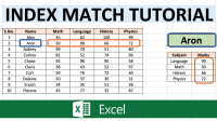 INDEX MATCH